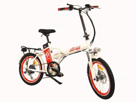 עיצוב אופניים חשמליים - מיתוג ועיצוב אופני אלפא Alpha - - 