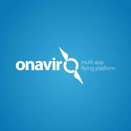 עיצוב לוגו - עיצוב, מיתוג ותוכן לחברת ONAVIR - רחפנים ומסוקים לשימוש תעשייתי - - 